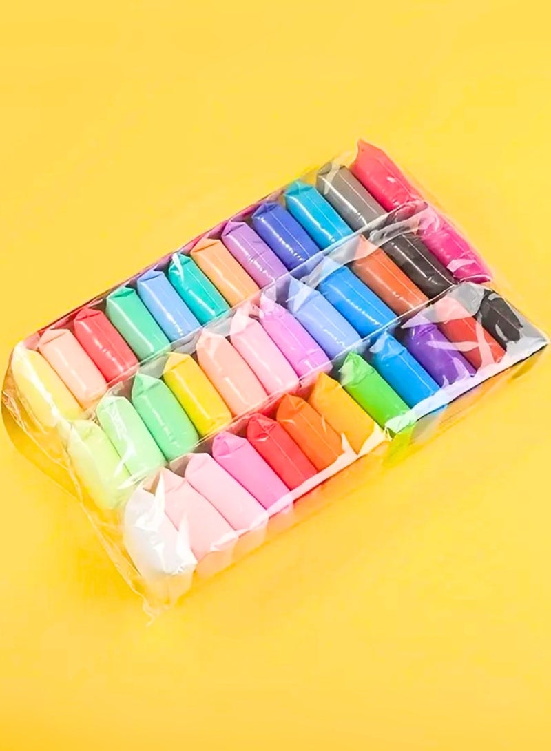 ZedPlay Magic Clay - Air Dry Clay 36 Colors, Modeling Clay for Kids with Tools, Soft & Ultra Light, Toys Gifts for Age 3 4 5 6 7 8+ Years Old Boys Girls Kids - Image 3