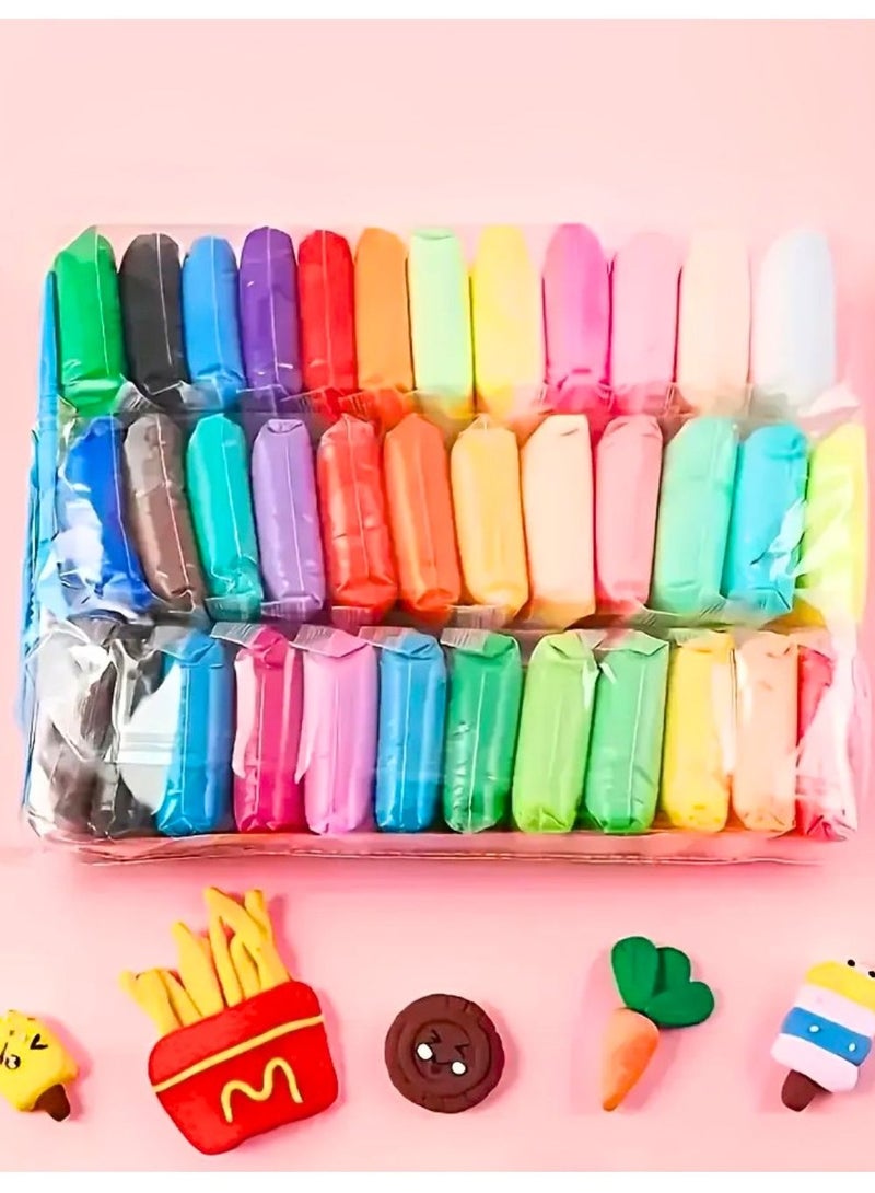 ZedPlay Magic Clay - Air Dry Clay 36 Colors, Modeling Clay for Kids with Tools, Soft & Ultra Light, Toys Gifts for Age 3 4 5 6 7 8+ Years Old Boys Girls Kids - Image 2