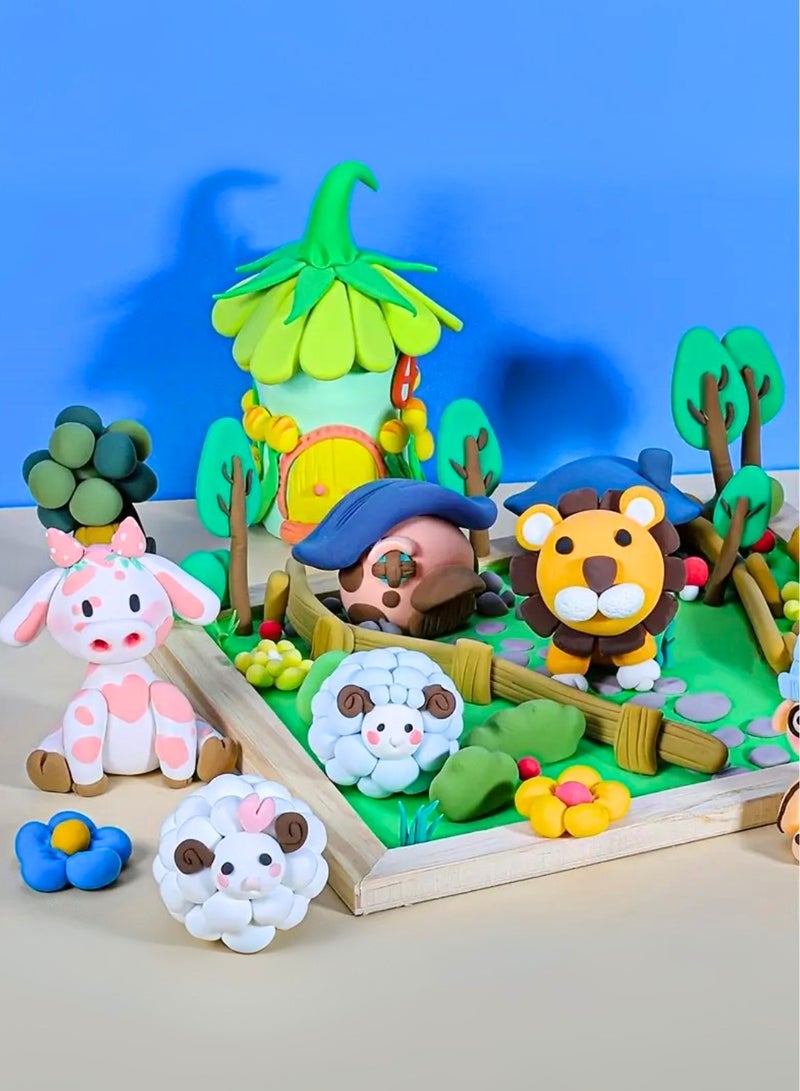 ZedPlay Magic Clay - Air Dry Clay 36 Colors, Modeling Clay for Kids with Tools, Soft & Ultra Light, Toys Gifts for Age 3 4 5 6 7 8+ Years Old Boys Girls Kids - Image 5
