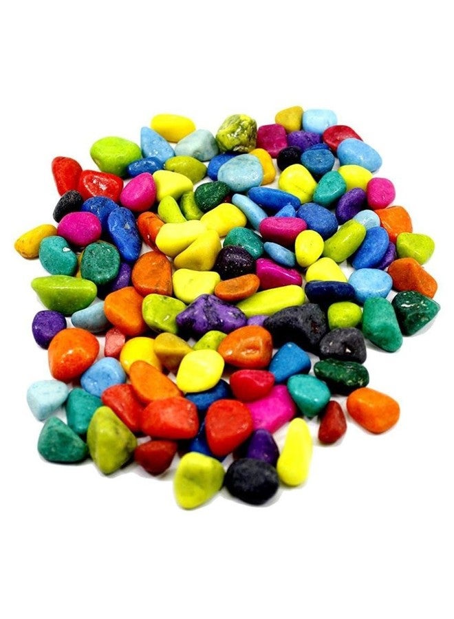 Somil Multicolor Pebbles & Stones (10-30 mm) for Garden, Lawn, Plants, Aquarium, Fish Pots, Vases & Home Decor - Image 1