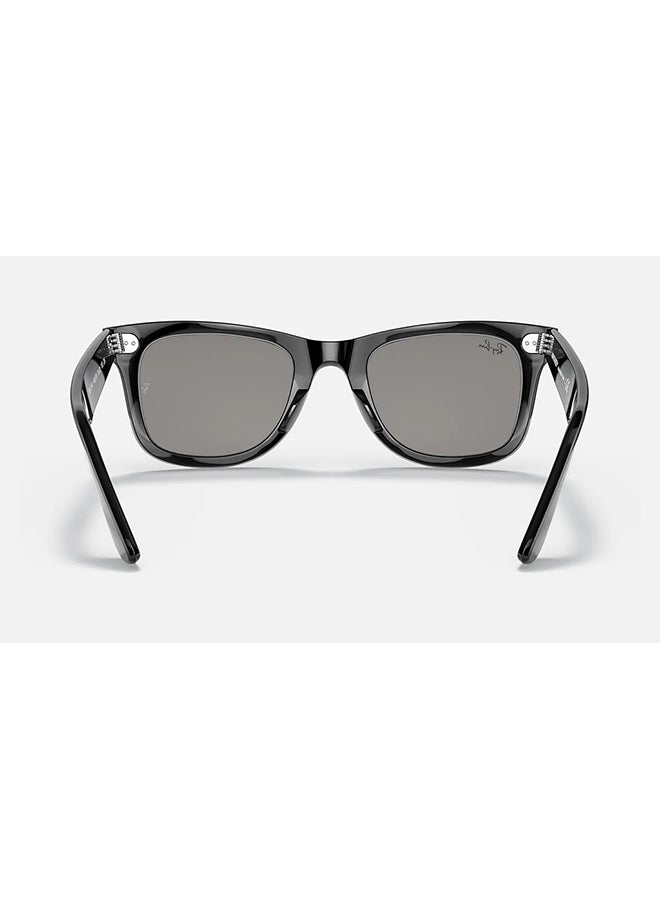 Ray-Ban Men Wayfarer Sunglasses - Lens Size: 52mm - Image 5