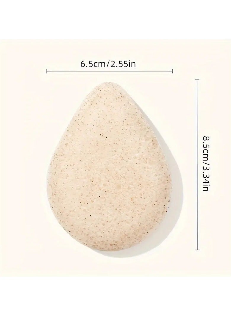 ORiTi 1pc Facial Sponge For Deep Cleansing & Gentle Exfoliating - Konjac Material Exfoliating Pads For Removing Dead Skin, Dirt And Makeup - Bathroom Accessories - Image 4
