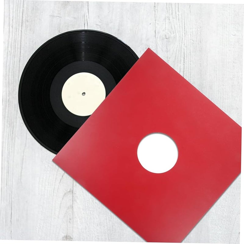 Heavyweight Cardboard Vinyl Record Sleeves 4 Pack Outer Covers For Dust And Scratch Protection - Image 5