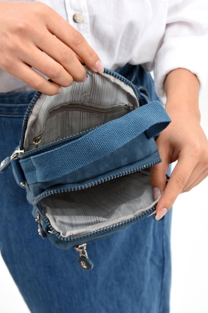 Baginn 571 Collection Clinkir Fabric Unisex Messenger Bag Handbag Crossbody Shoulder Bag 20*12 cm  - Image 4