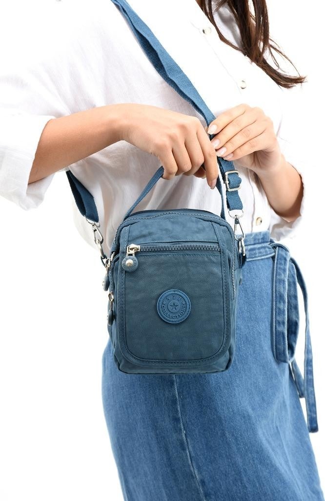 Baginn 571 Collection Clinkir Fabric Unisex Messenger Bag Handbag Crossbody Shoulder Bag 20*12 cm  - Image 1