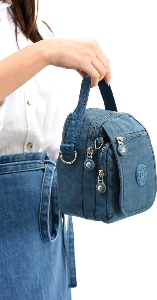 Baginn 571 Collection Clinkir Fabric Unisex Messenger Bag Handbag Crossbody Shoulder Bag 20*12 cm  - Image 3