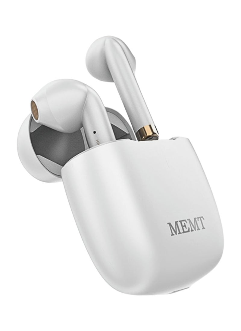 MEMT MEMT W1S Earbuds - True Wireless Comfort and Elegance with Rich Bass, Touch Control, and 20-Hour Battery Life  - Image 1