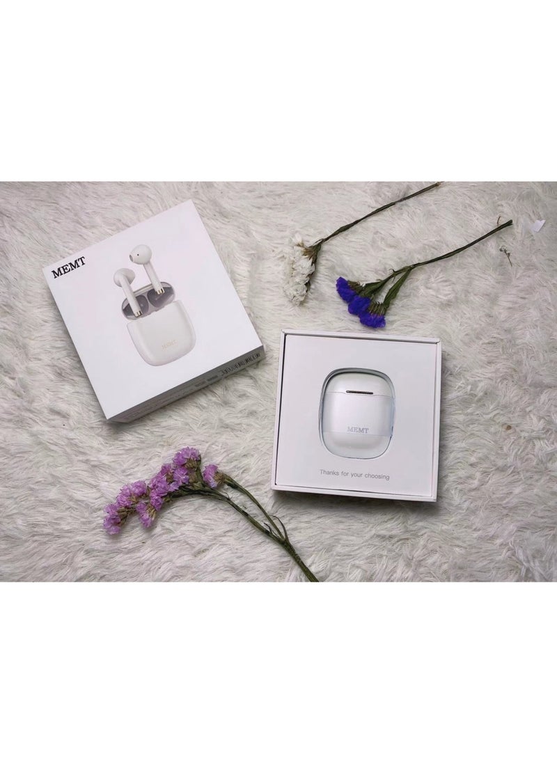 MEMT MEMT W1S Earbuds - True Wireless Comfort and Elegance with Rich Bass, Touch Control, and 20-Hour Battery Life  - Image 5