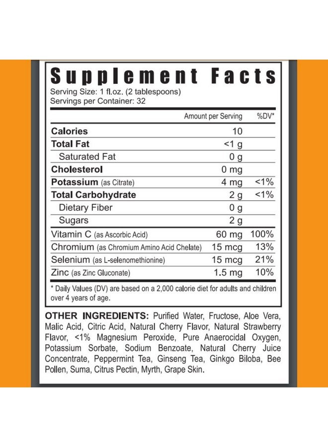 Youngevity Oxybody Cherry Berry - Vitamins Minerals & Botanicals - 32 Fl Oz - Aloe Vera Drink with Natural Cherry Flavor - Immunity Juice, Minerals and Botanicals - Health Supplement (Pack of 1) - Image 2