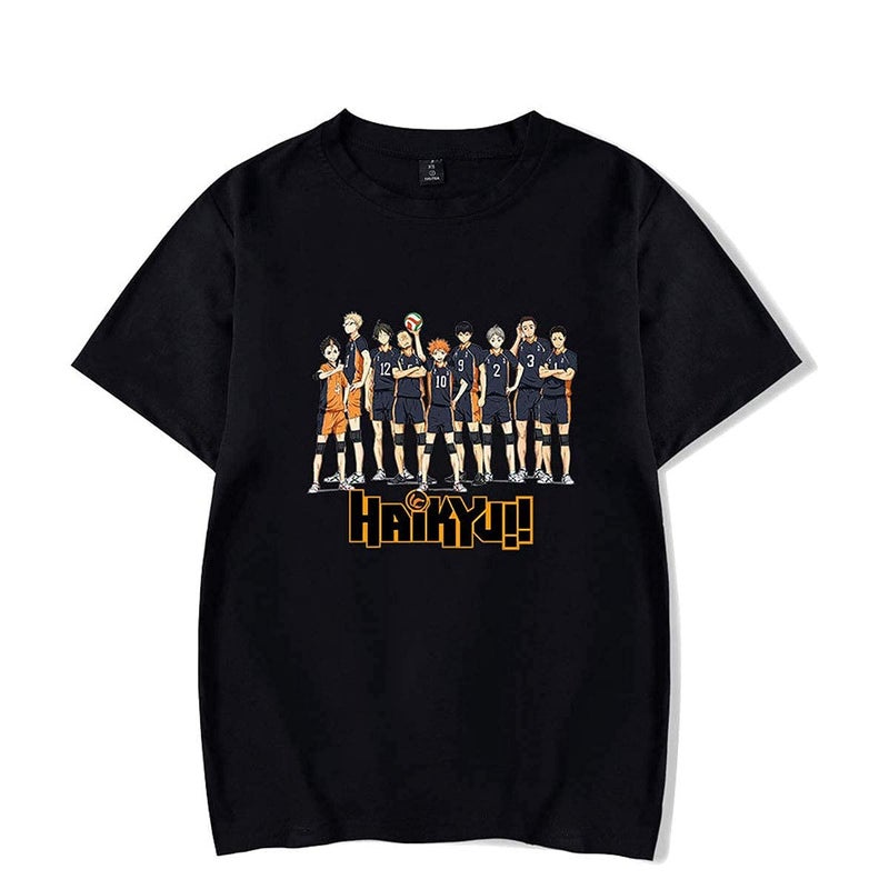 2025 Tokyo Japanese Volleyball Junior Haikyuu Summer Harajuku Casual Top for Men and Women - Image 1