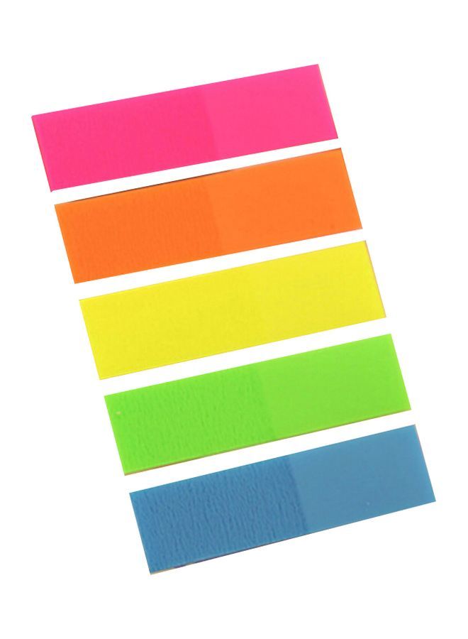 NIBEMINENT 10-Piece Classification Index Sticky Note Set Pink/Green/Blue - Image 1
