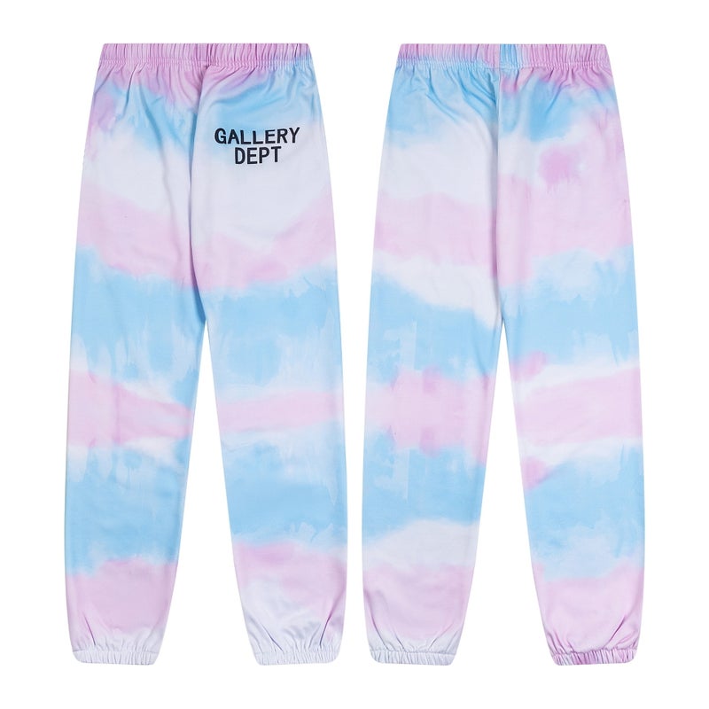 G D Splash Ink Graffiti Casual Loose Pants Stitching Couples Leg Pants Trendy Men'S And Women'S Same - Image 1