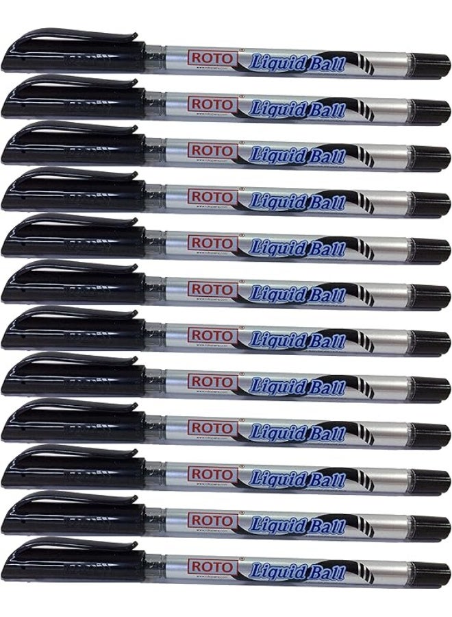 روتو مجموعة أقلام روتو ليكويد 0.7 مم (أزرق، أسود، أحمر) 36 قلمًا - Image 2