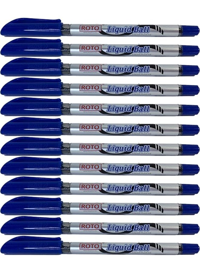 روتو مجموعة أقلام روتو ليكويد 0.7 مم (أزرق، أسود، أحمر) 36 قلمًا - Image 4