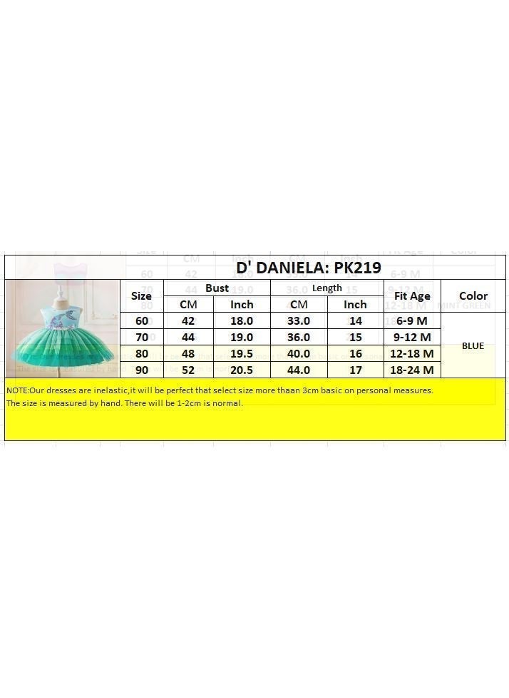 D'Daniela Mermaid Tulle Dress - Image 5