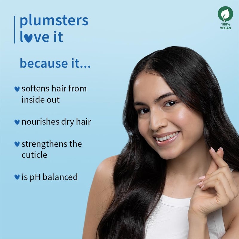 Plum Coconut Milk & Peptides Strength & Shine Shampoo | 500 ml | Full - Size - Image 4
