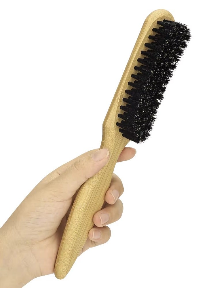 Beard and Brush with Soft Bristles Comfortable Grooming Tool for Men Facial Hair Care for Beards Brush - Image 1