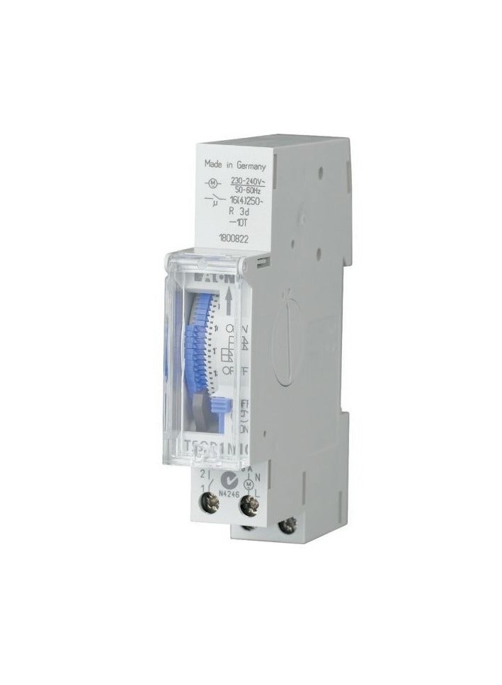Analogous time switch for distribution board 167388 (230v Ac 1No 24h 1mod)