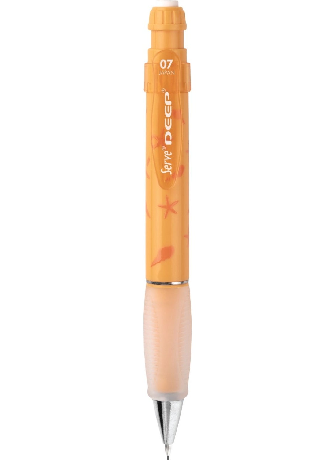 Serve Deep Mechanical Pencil 0.7 mm Nature Themed - Mustard Yellow (STARFISH)  - Image 1