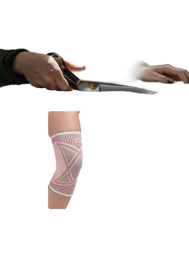 Mizuno دعامة ركبة ميزونو للرياضة، الرقص، كرة السلة، الجري، لياقة النساء، حماية الغضروف والمفاصل 1503-L وردي قطعة واحدة - Image 1