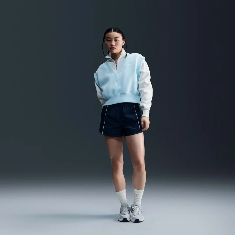 Nike Blue Nike Sportswear Phoenix Fleece for Women | Best Price UAE