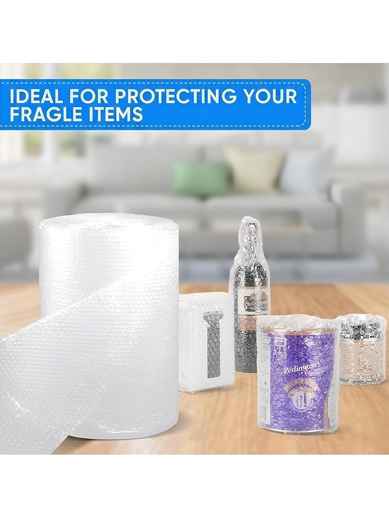 M-Smart Air Bubble Wrap Roll for Ultimate Protection Size 50cm x 25m - Plastic Roll Suitable for Safe Shipping and Moving Furniture Without Scratches - Image 4