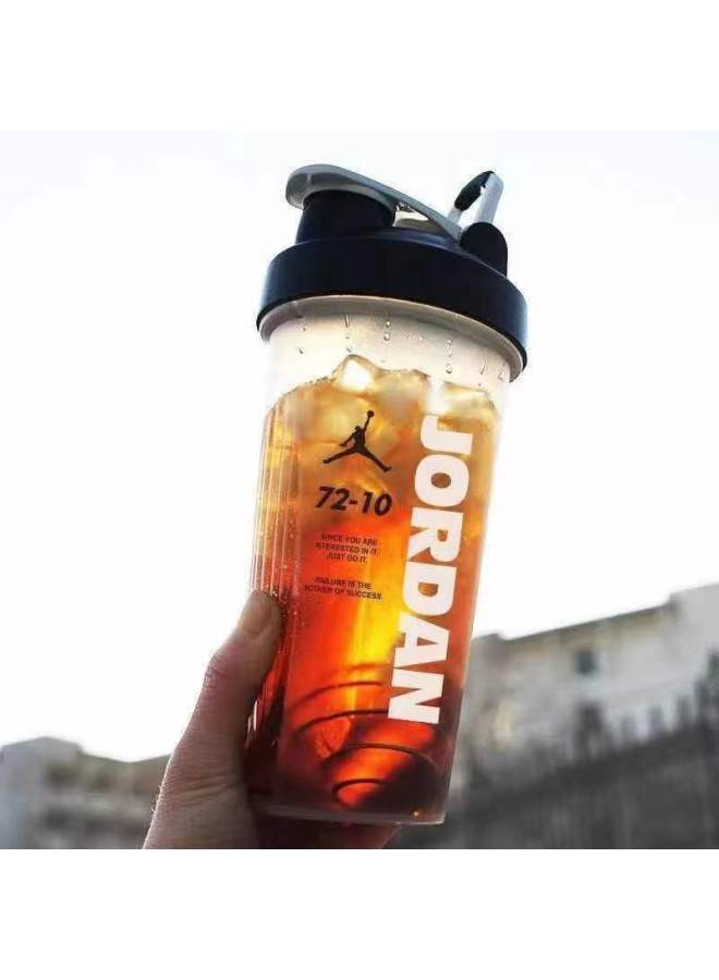 Myprotein Black Cover Myp 600ml Portable Fitness Water Bottle, Protein Powder Mixing Cup, Milkshake Drink, Sports Shaker Cup - Image 4