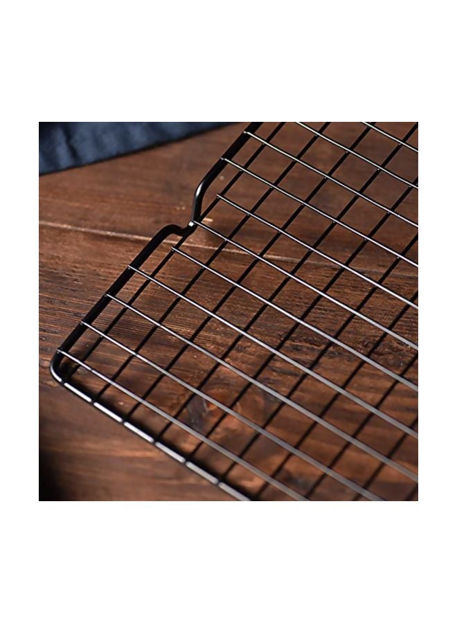 Nonstick Baking Cooling Rack Black 10x16inch - Image 3