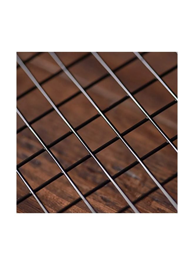 Nonstick Baking Cooling Rack Black 10x16inch - Image 4