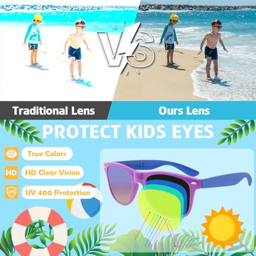 weilaga 24 Pack Sunglasses Bulk - 12 Neon Sun Glasses with UV400 Protection, Great Gift for Pool, Beach, Birthday, Goody Bag Filler, Party Toys, Outdoor Party Supplies for Kids, Teens, Adults - Image 2