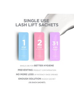 CLIONE PRIME Lash Lift Lotion 15 Pcs Eyebrow Lamination Eyelash Perm Home & Professional Use Eyelash Lift Lash Perm Made In Korea  - Image 4