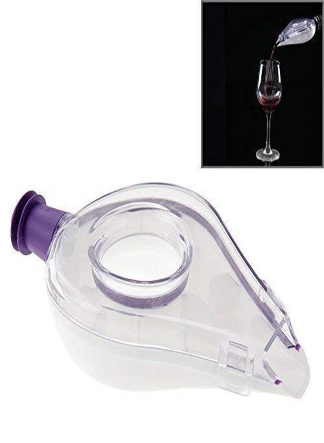 Birud® 1Pc White Red Wine Aerator Pour Spout Bottle Stopper Decanter Pourer Aerating Wine operner Wine Opener and Stopper - Image 1