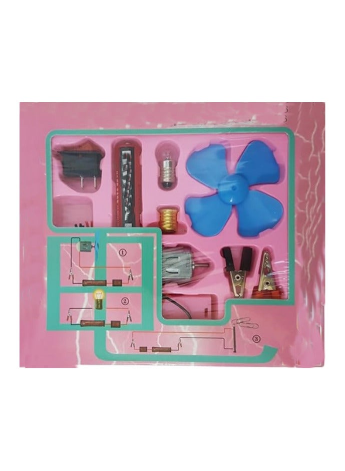 Simple electrical circuit to produce light and movement - Image 1