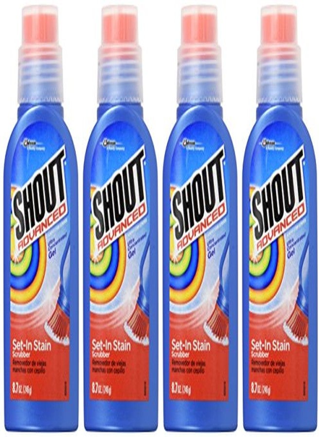 Shout Advanced Ultra Concentrated Stain Removing Gel, 8.7 Oz (Pack of 4) - Image 2