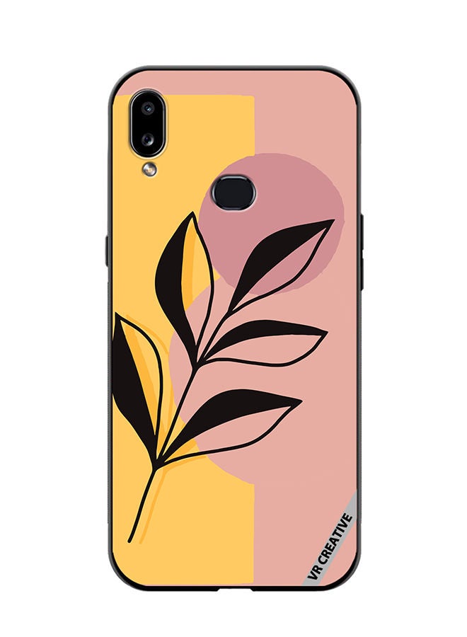 Protective Case Cover For Samsung Galaxy A10s Layered In Design Multicolour