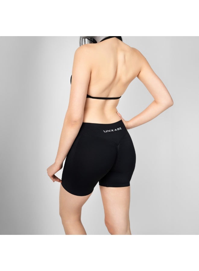 انكسيخ Seamless Halter Sports Bra | Sculpted Support - Image 5