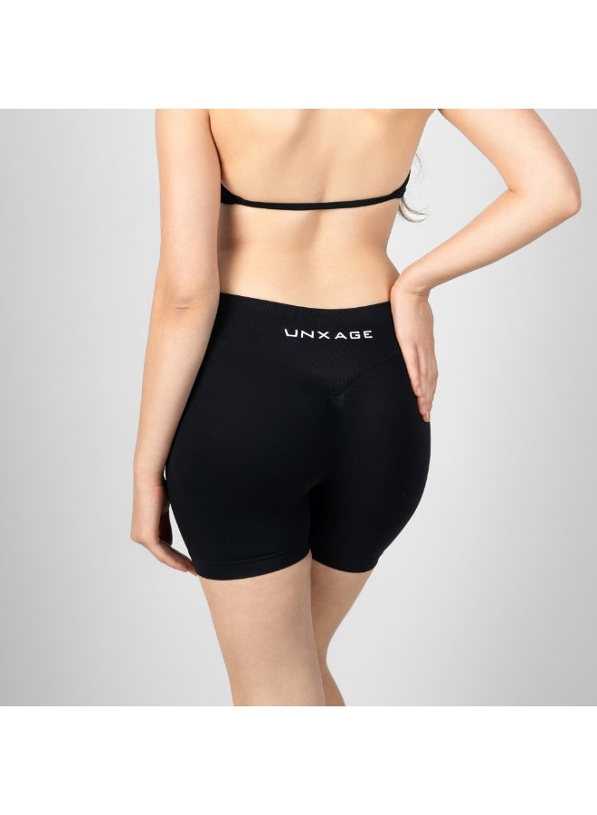 انكسيخ Seamless Halter Sports Bra | Sculpted Support - Image 4