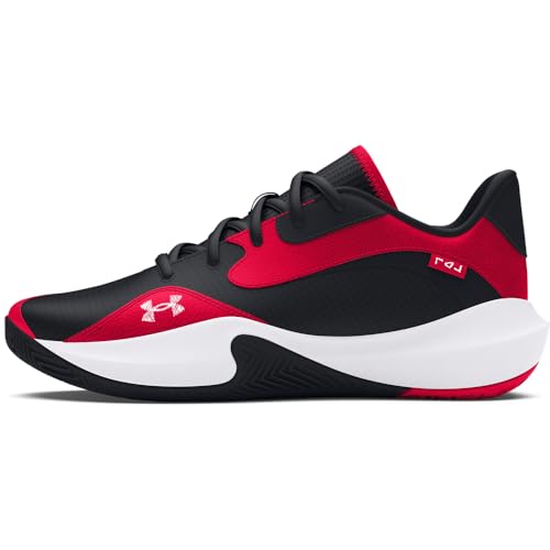 Under Armour Unisex Lockdown 7 Low, (600) Red/Black/White, 11, US - Image 5