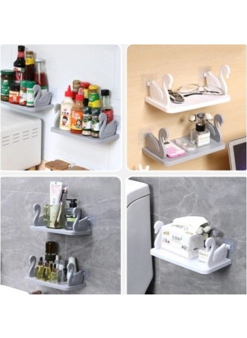 Ttt Swan Design Self Adhesive Shelf  - Image 3
