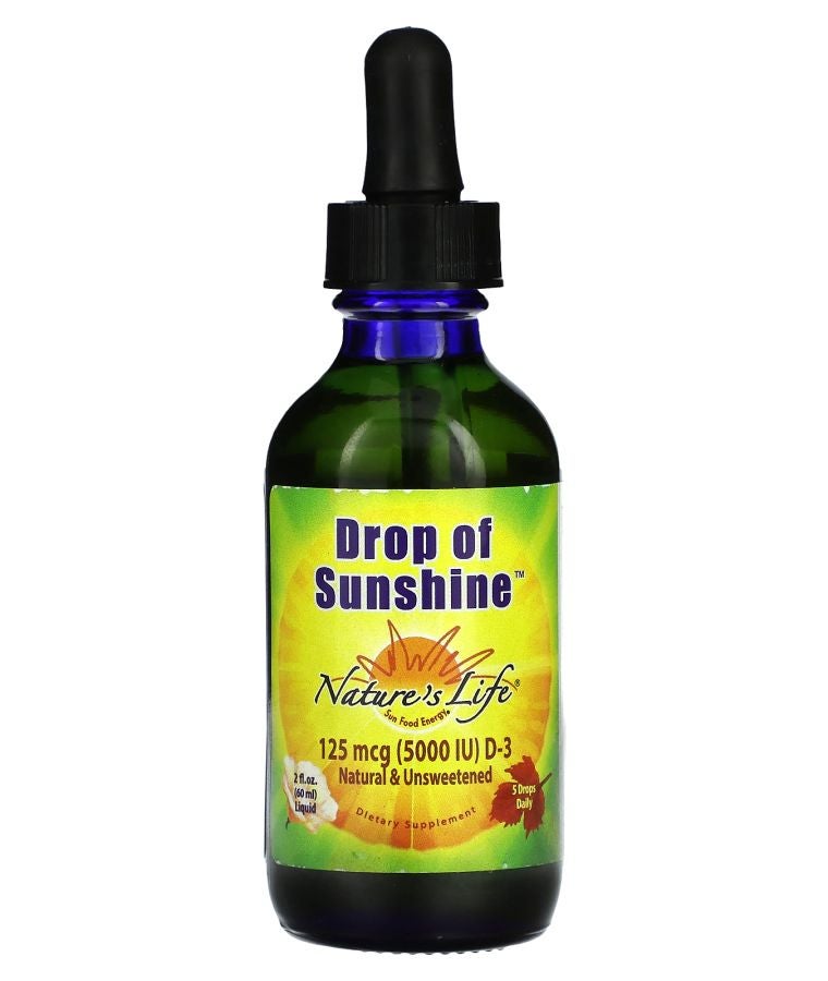 Nature's Life Drop Of Sunshine 125 mcg (5000 IU) 2 fl oz (60 ml)