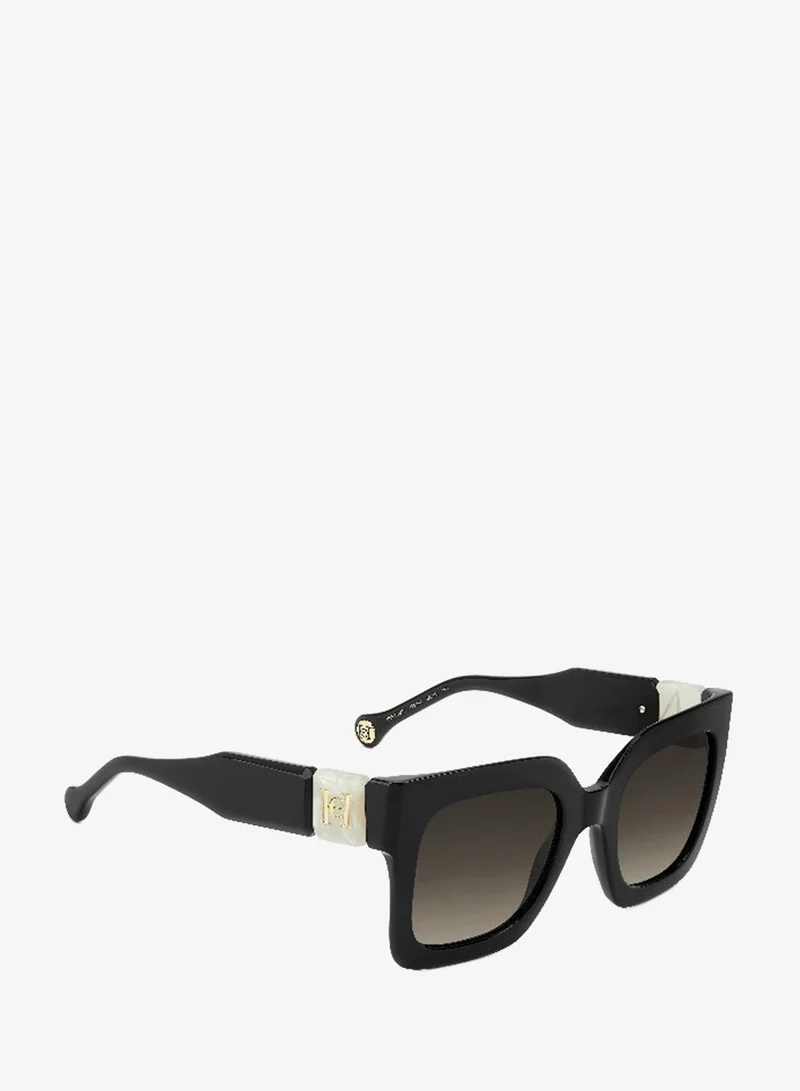 كارولينا هيريرا CAROLINA HERRERA HER 0369/S Sunglasses Black Square