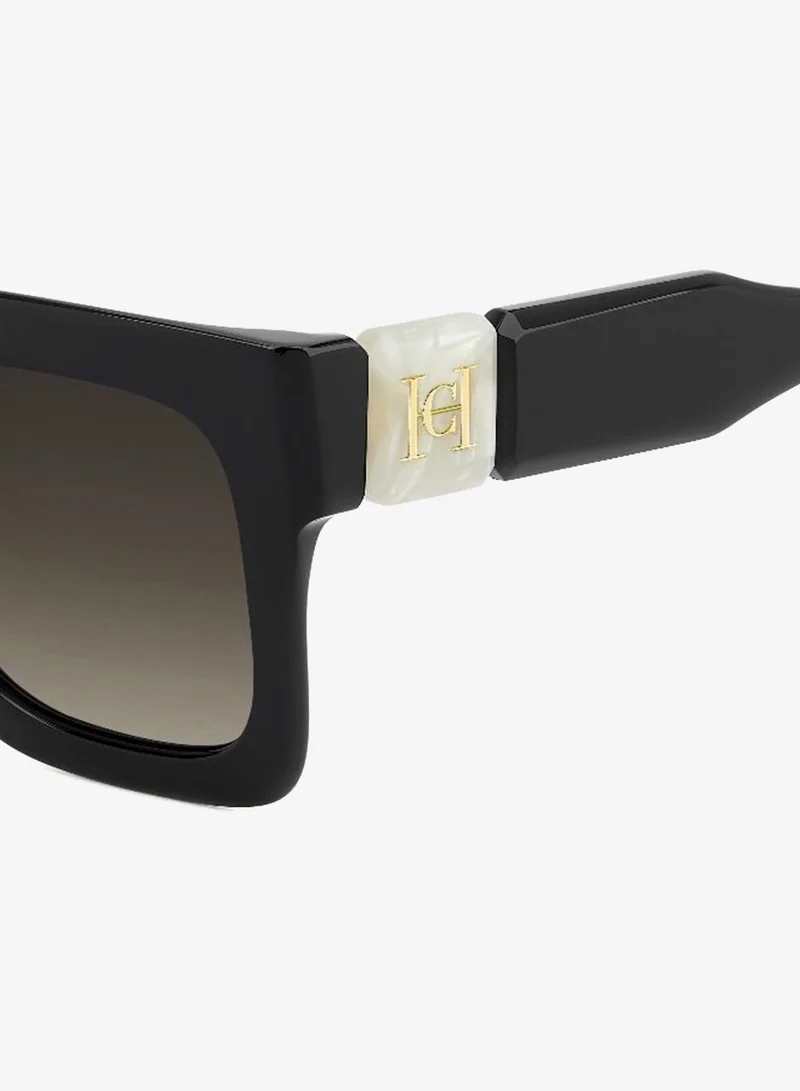 Carolina Herrera  CAROLINA HERRERA HER 0369/S Sunglasses Black Square  | Best Price UAE