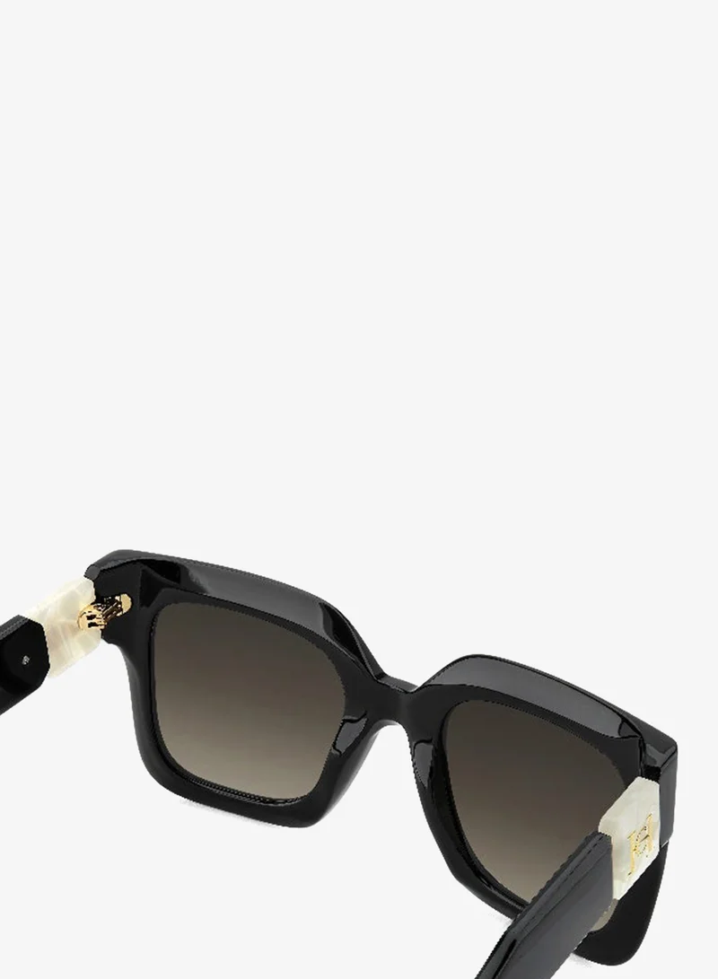 Carolina Herrera  CAROLINA HERRERA HER 0369/S Sunglasses Black Square  | Best Price UAE