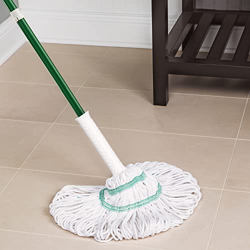 Libman عبوة إعادة تعبئة ممسحة ليبمان تورنادو، رأس بديل مباشر لممسحة ليبمان ذات العصر الذاتي، قطن، قابلة للغسل في الغسالة، 3 عبوات - Image 3