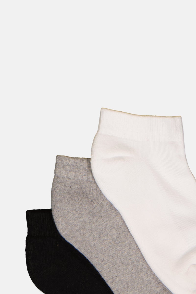 DKNY Kids Boy 6 Piece Crew Socks, Multicolor - Image 3