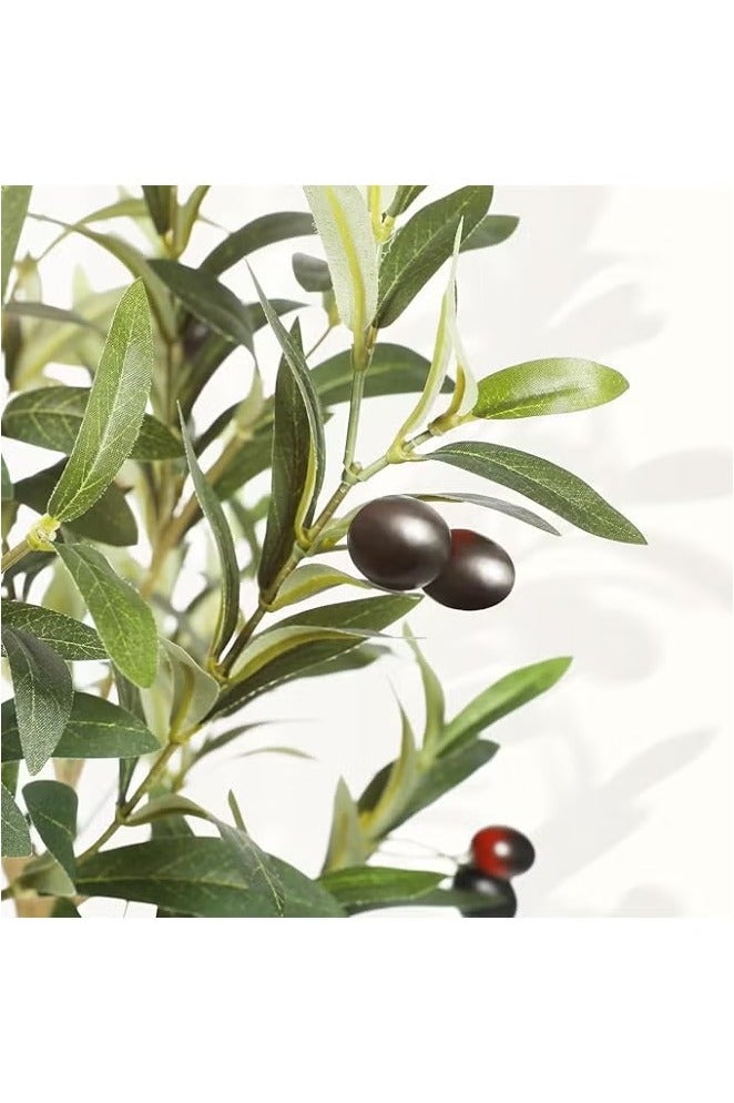Alrassi 85 cm Artificial Olive Tree with Natural-Looking Design – A Beautiful Touch for Indoor Decoration - Image 3