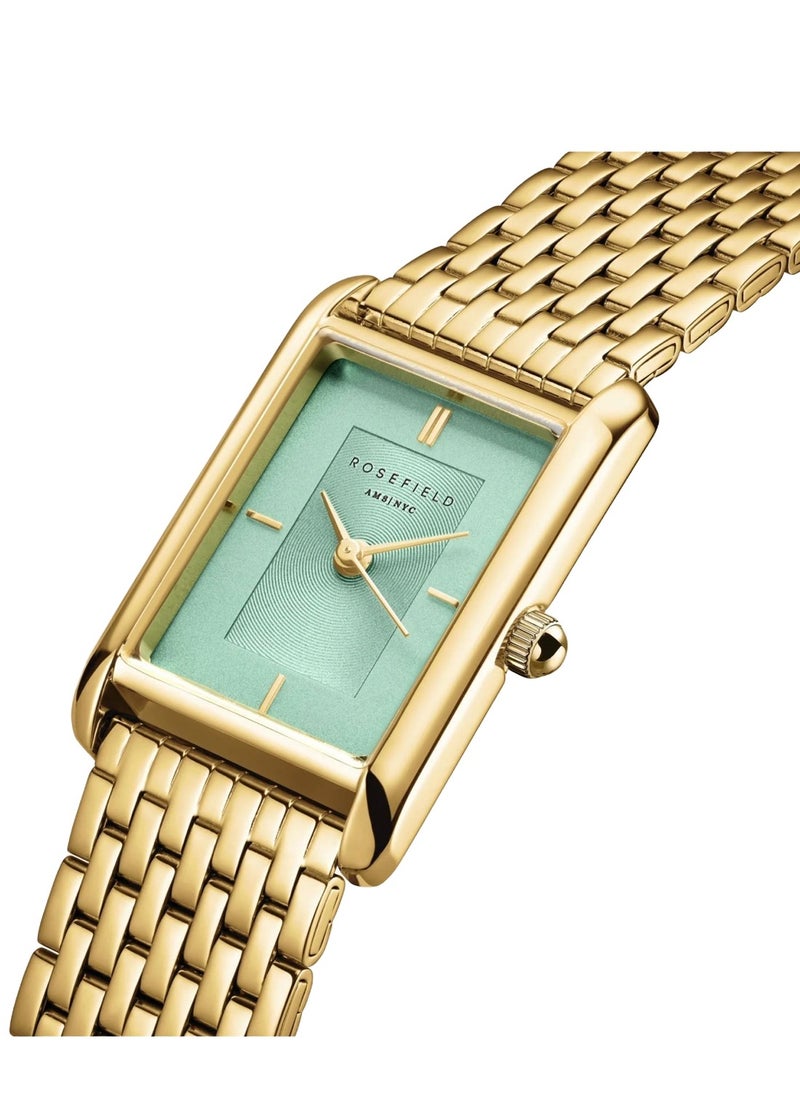 RoseField - Women's Heirloom Mint Green Analog Quartz Stainless Steel Watch HMGSG-H04 - 23mm - Image 1