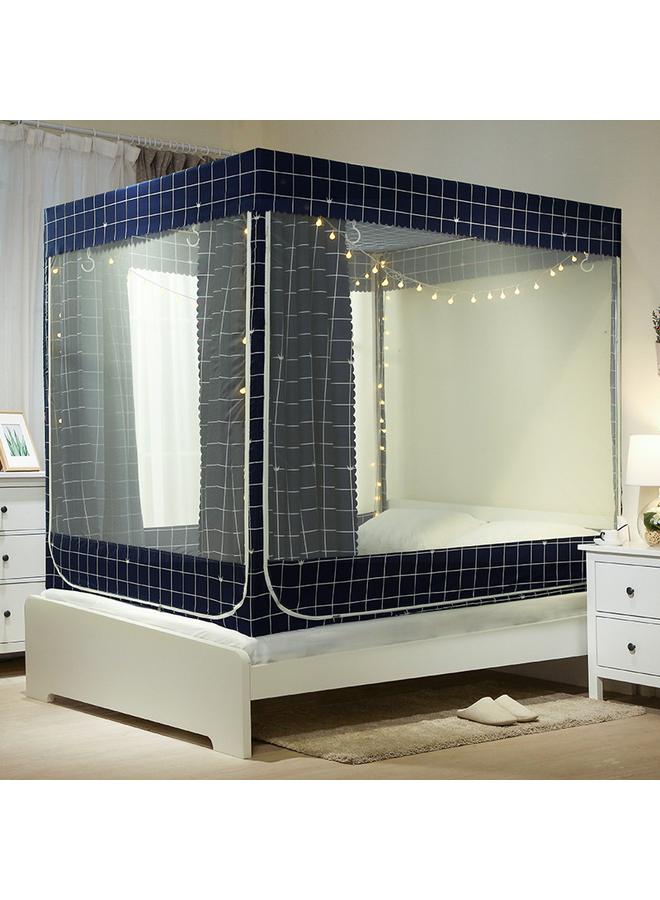 Bluejw Household Mosquito Net High-grade Children's Drop-resistant Mongolian Yurt Sitting-bed Type Internet-famous Anti-mosquito Net Portable Foldable For Clearance - Image 1