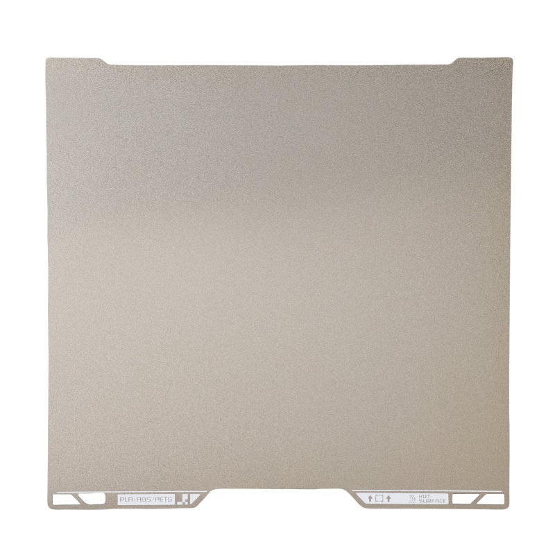 Magnetic Build Plate: Double Sided 0.5mm Thick Textured PEI & Smooth PEY - No Adhesive Required High Temperature Bed for Bambu Lab 3D Printers - Image 2