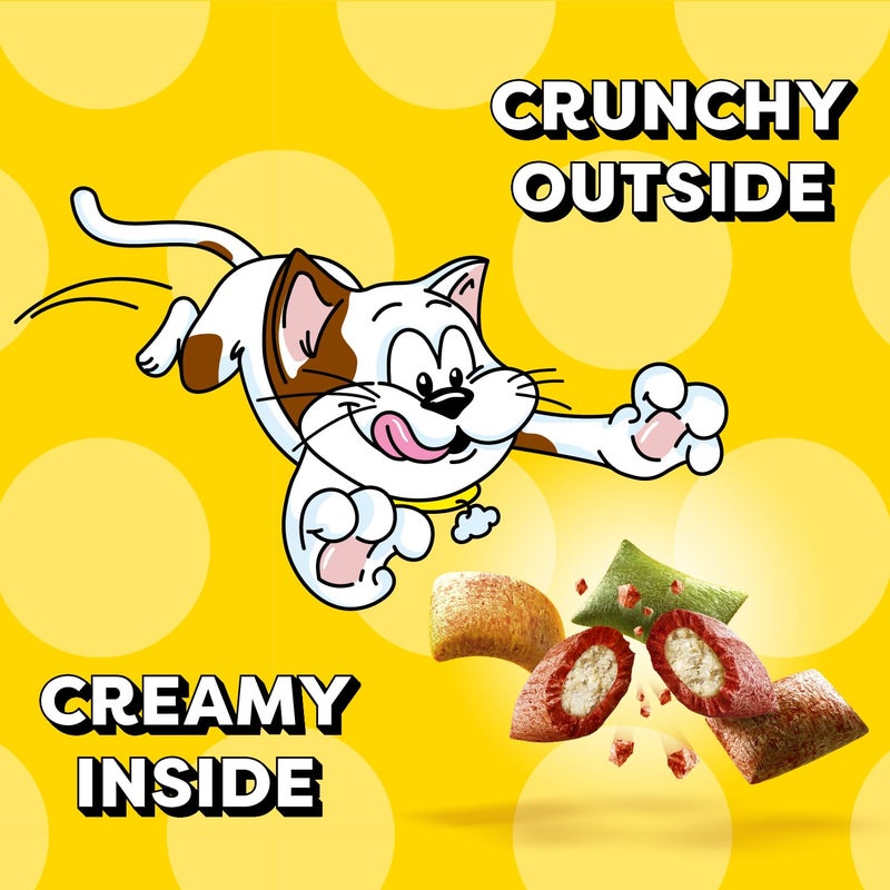 Temptations Cat Treat ShakeUps, Crunchy and Soft Cat Treats, Clucky Carnival, 5.29 oz. Pouch - Image 4